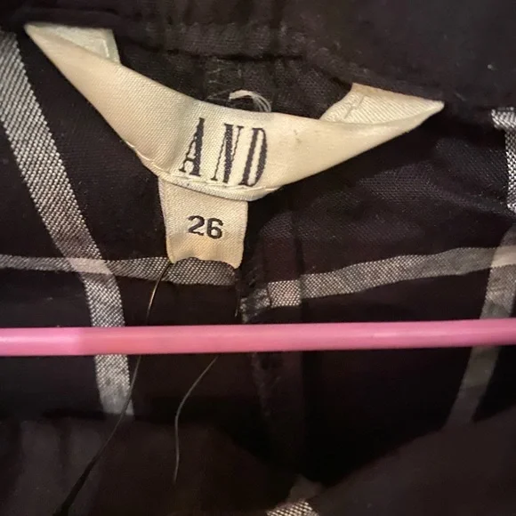 AND - checks culottes never worn with tags waist 26 - Picture 2 of 4